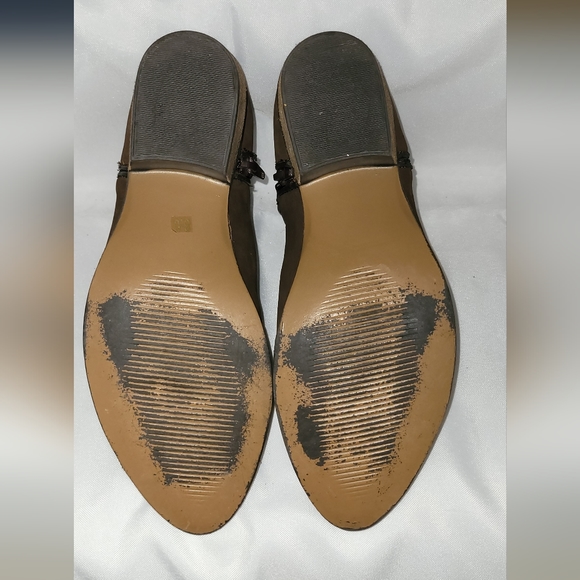 Steve Madden Leather Ankle Boots, (Brown - Size 8) - Picture 2 of 11